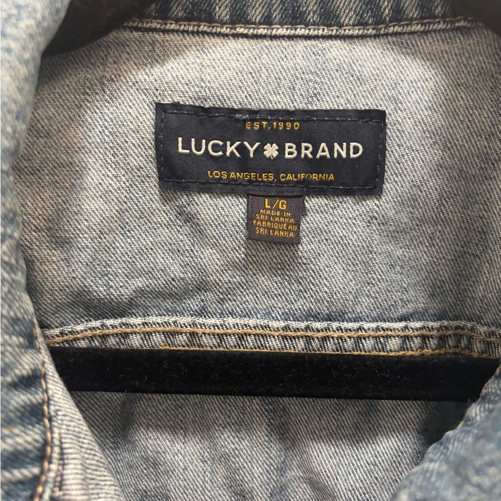 Lucky Brand Blue Denim Jacket - Picture 3 of 6